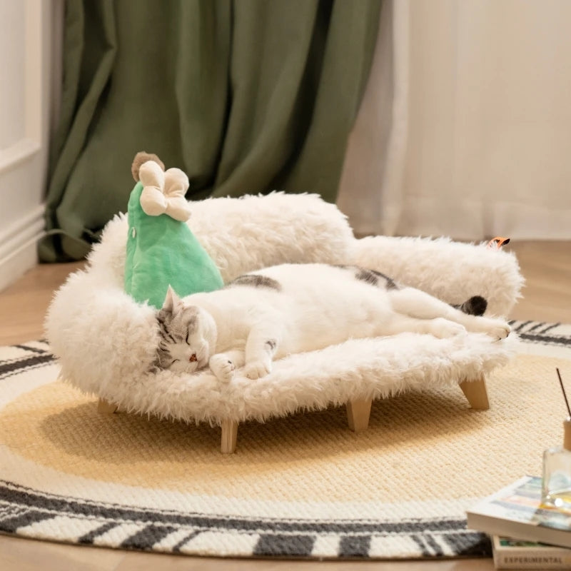 Wooden Pet Bed Kennel Dogs And Cats