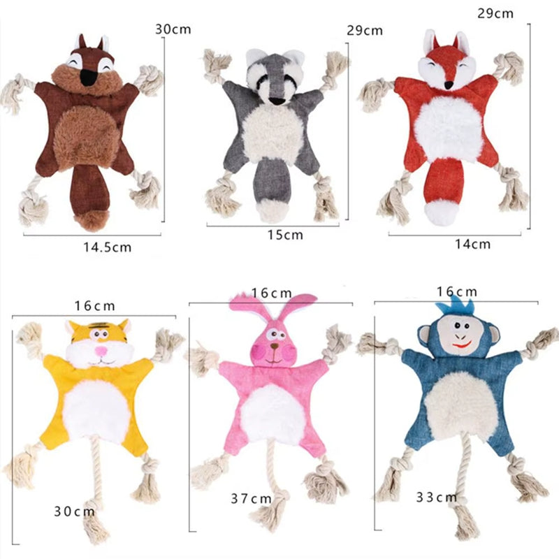 Dog Toys Stuffed Chewing Plush Squeaky