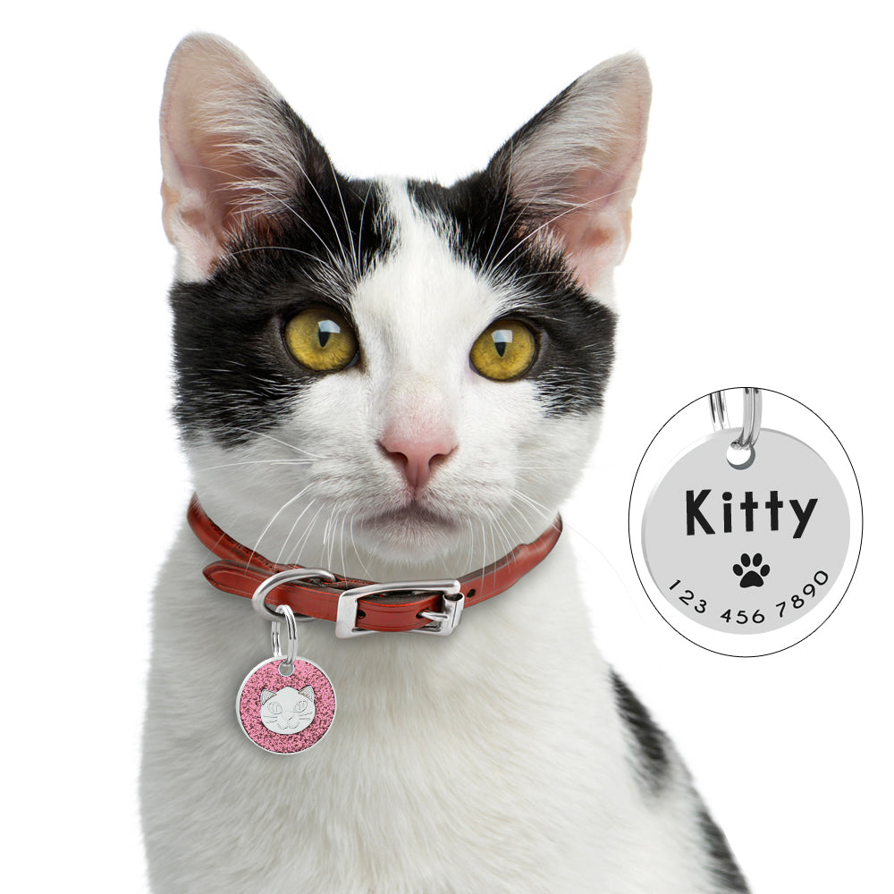 Round keychain pet cat card Premium Wellness Boost Capsules
