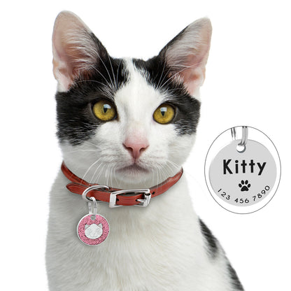 Round keychain pet cat card Premium Wellness Boost Capsules