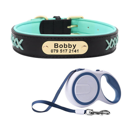 Collar Large And Medium Dog Lettering Anti-lost