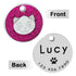 Round keychain pet cat card Premium Wellness Boost Capsules