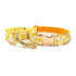 Yellow Banana Dog Traction Rope featuring a vibrant banana design and durable buckle for pet safety.
