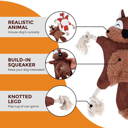 Dog Toys Stuffed Chewing Plush Squeaky